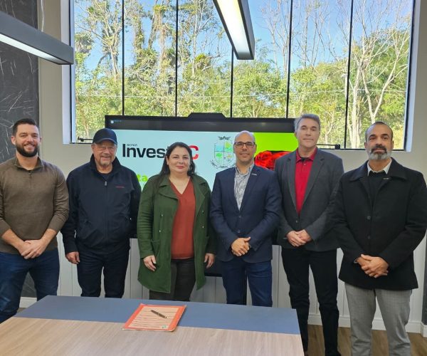 Parceria entre InvestSC e Prefeitura de Corupá marca início do processo de Concessão da Rota das Cachoeiras